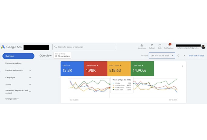 set up and manage google ads campaigns for your business